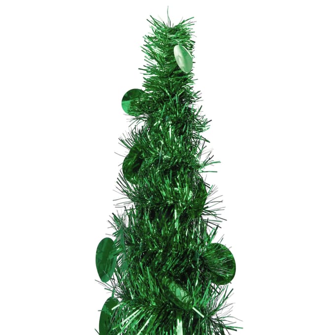 vidaXL - Kunstkerstboom - pop-up - 150 - cm - PET - groen