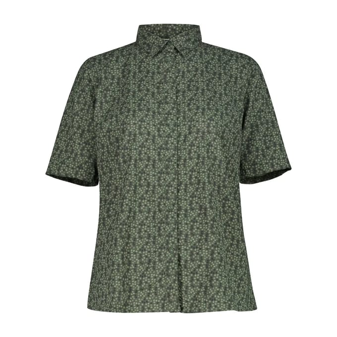 Stretch T-Shirt Met Volledige Print En 3/4 Mouwen Dames CMP