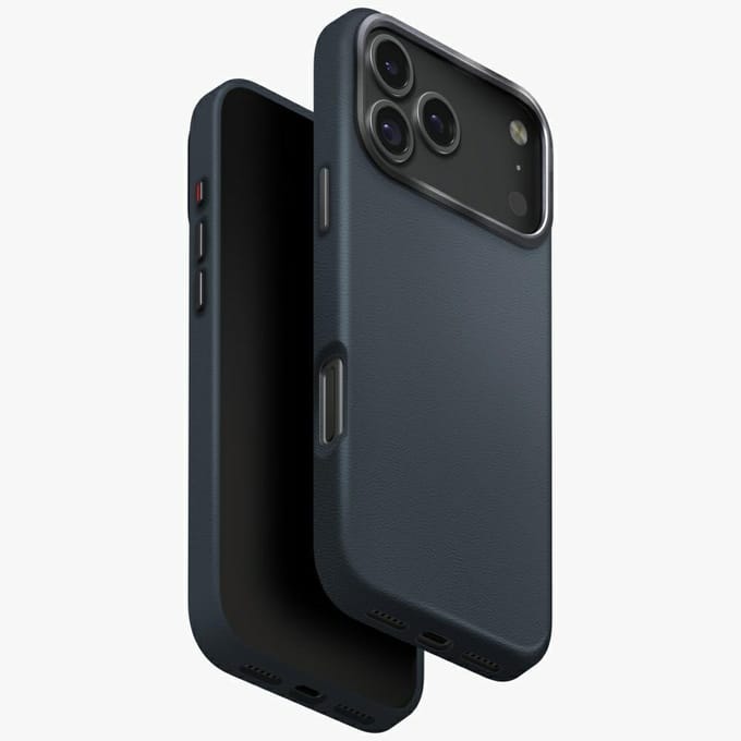 Coque UNIQ Lyden pour iPhone 17 Pro Max Chargement Magclick Bleu