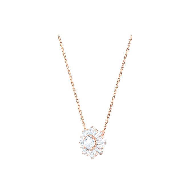Swarovski Idyllia Kettingen Dames Roségoud 5451376 Rose Gold|F|Box (Random Color) blue