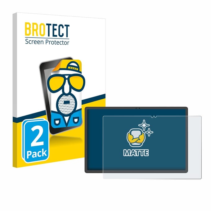 BROTECT - Screenprotector voor Mediacom Azimut 4 Pro 11.97" - Folie Beschermfolie matte 2 Stuks
