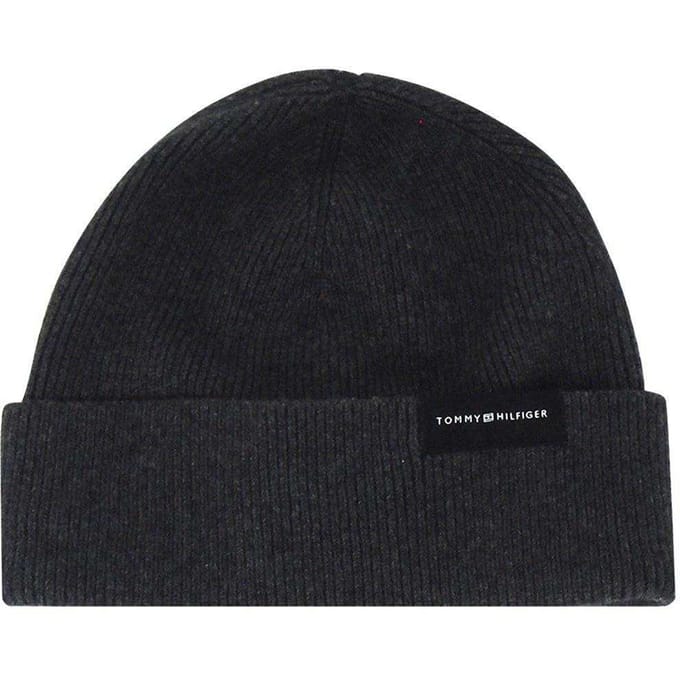 Tommy Hilfiger Embleemmuts (Houtskool Grijs)