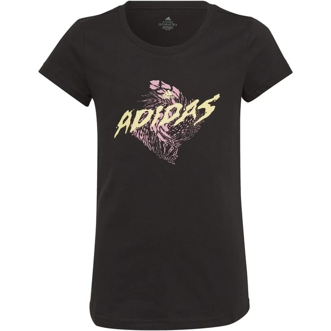 Grafisch meisjes-T-shirt adidas