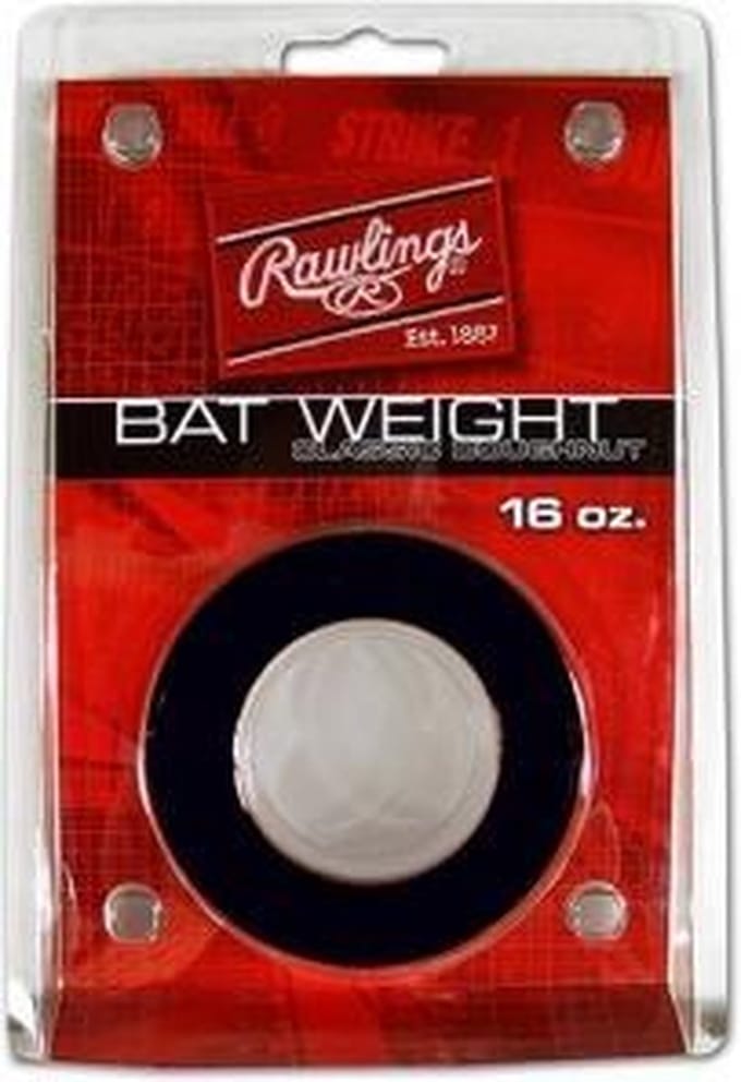 Rawlings Gewicht voor Honkbalknuppel - 16 ounce - Zwart