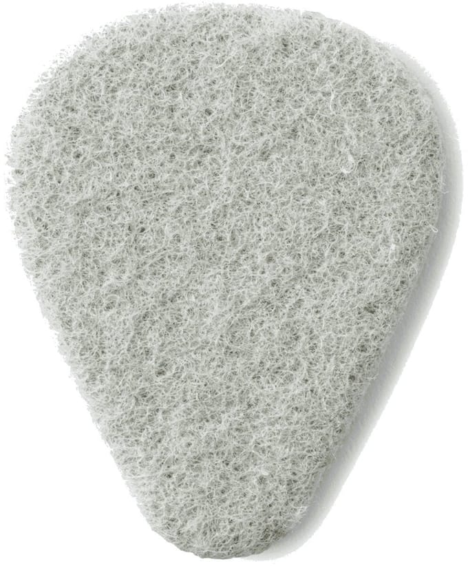 Jim Dunlop 8012 - Plectrums - Felt Standard - 3,2 mm - Zak 12 Stuks