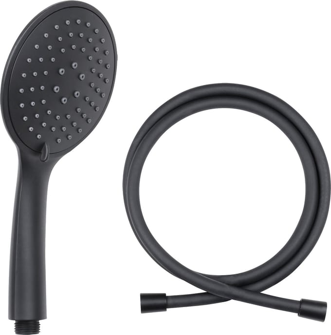 Differnz Handdouche - 3 Standen - Met Doucheslang 1.5 m - Zwart