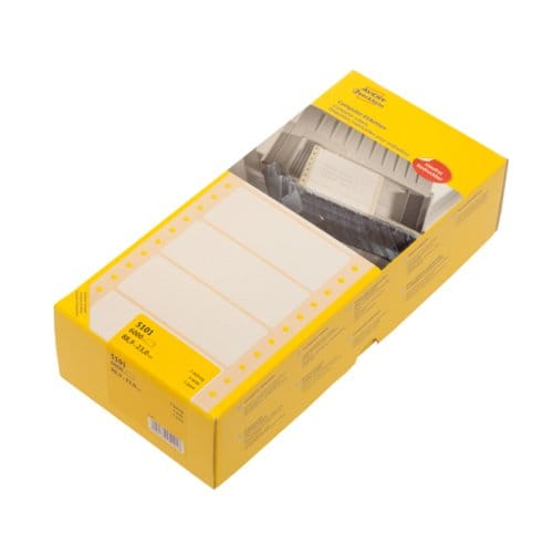 Avery Witte computeretiketten formaat 889 x 23 mm (b x h) 6.000 stuks