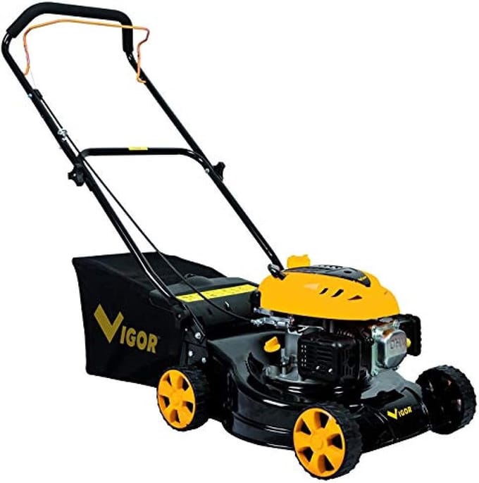 Loopgrasmaaier - Gazonmaaier - Gazon Onderhoud - 4-takt Motor - 41 cm Snijbreedte