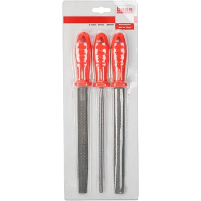 Baseline Houtrasp Set 200mm – 3 Stuks