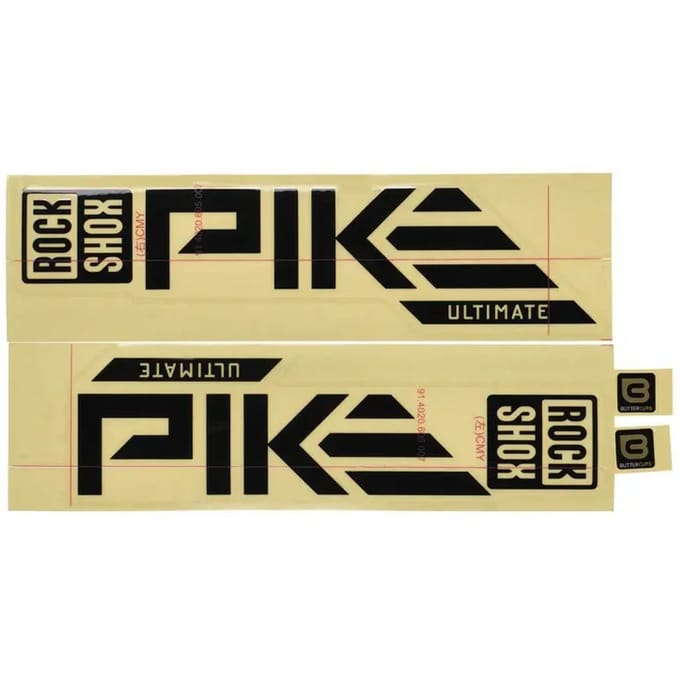 Fietsvorksticker kit Rockshox Pike Ultimate Flight
