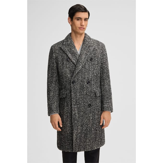 Mantel Park Lane, zwart gemêleerd