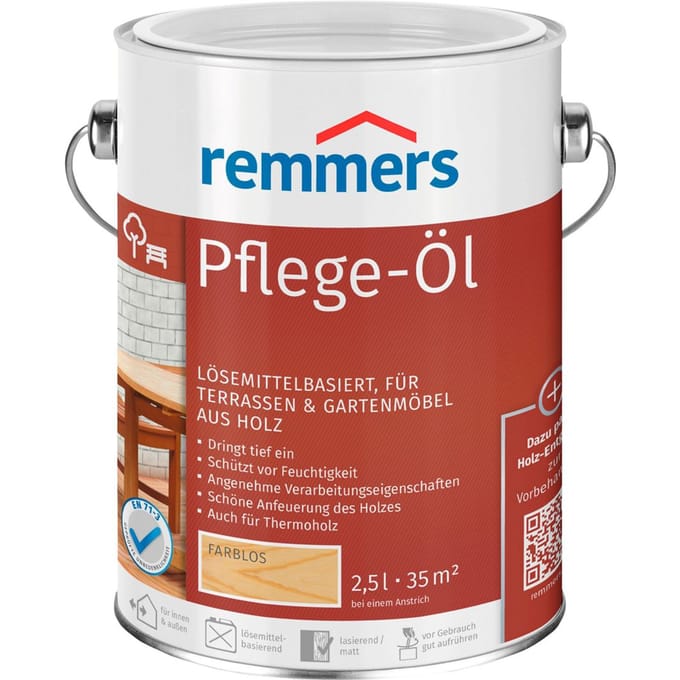 Remmers Tuinhoutolie - Kleurloos - 2.5 liter