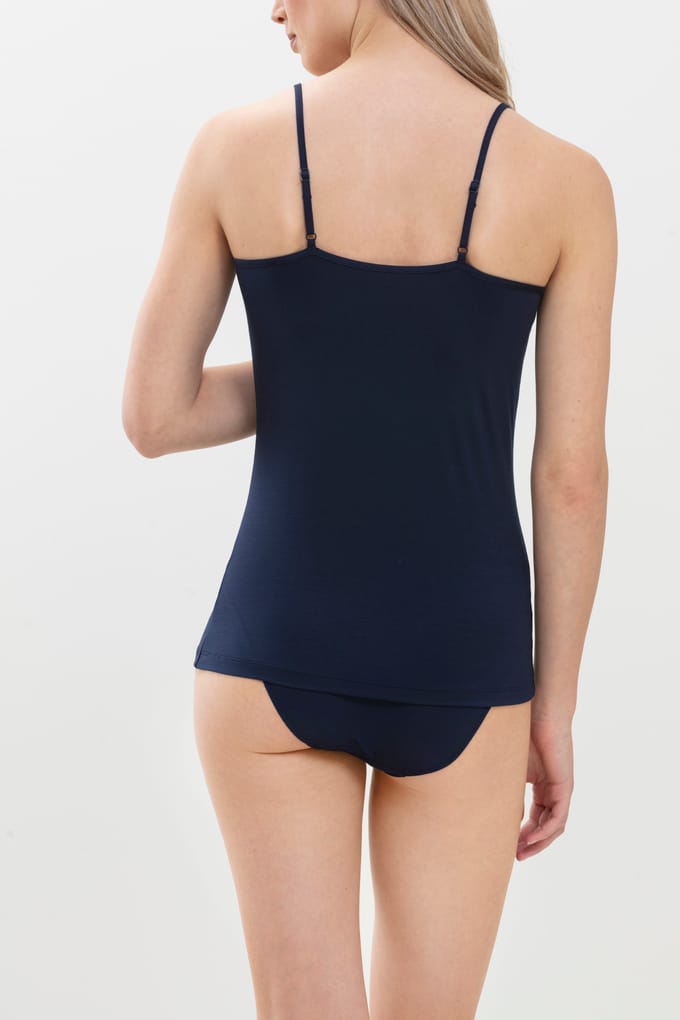 Spaghetti top Serie Luise Night Blue