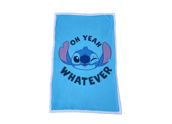Stitch fleeceplaid 100x150cm Fleece dekentjes