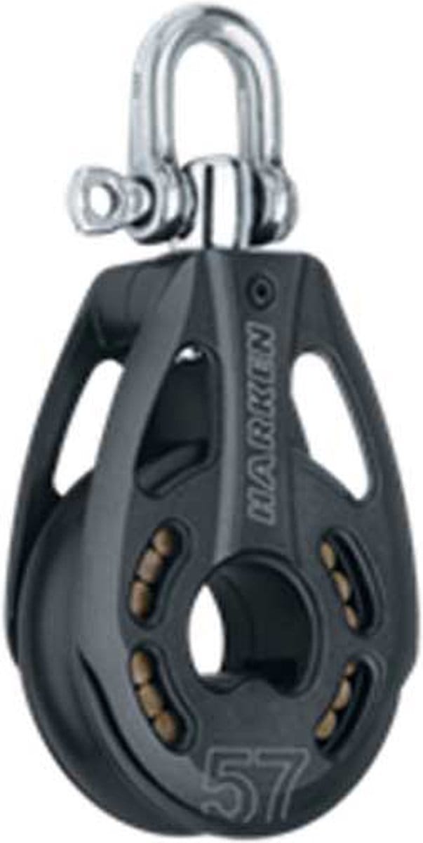 Harken Katrol Met Hoge Belastbaarheid 57 Mm Zwart
