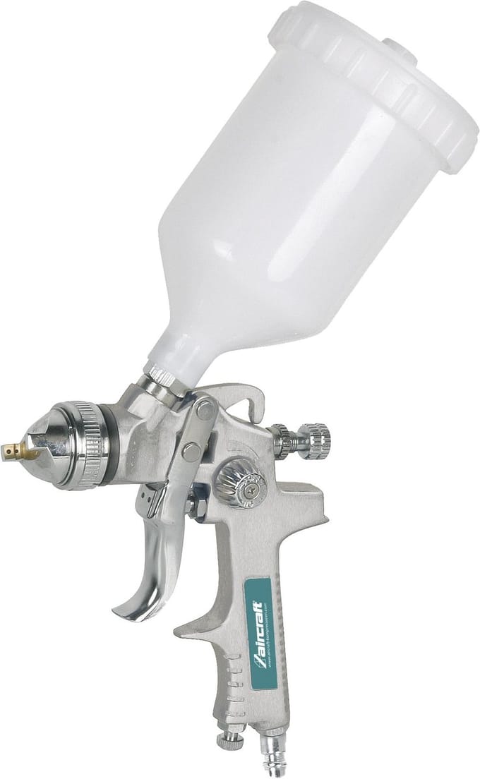 Verfspuit met bovenbeker 750 ml Aircraft PJ HVLP