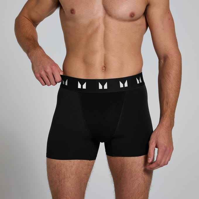 MP boxershort voor heren - Zwart (3 stuks) - L