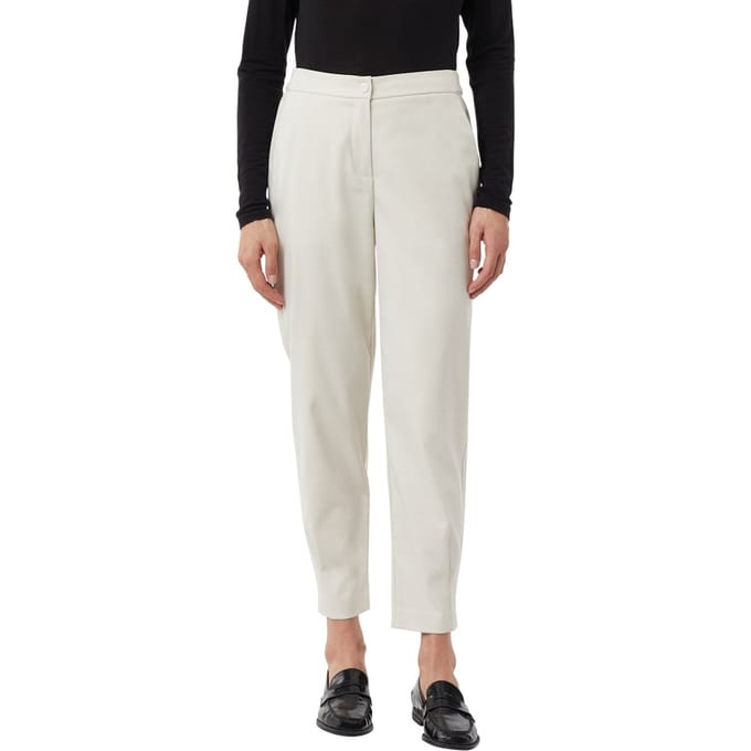 Comma Pants 7/8 Beige Size: 44 | Pants Outlet | Dames | Beige