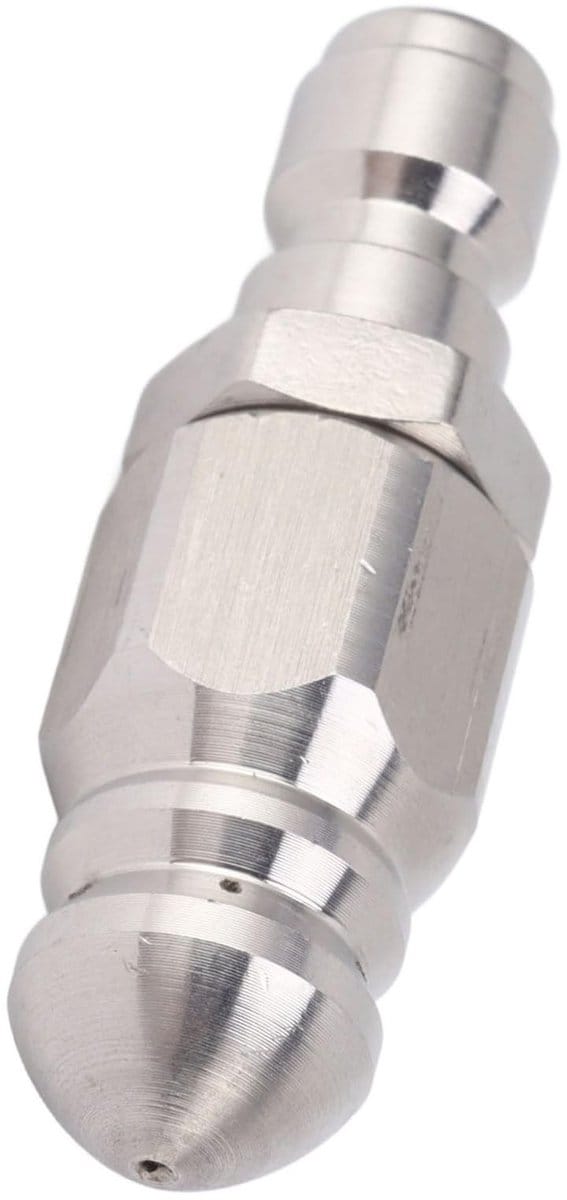 Dailygoods- Afvoer Nozzle - Hoge Druk - Rvs - 1/4 Inch Snelle Plug