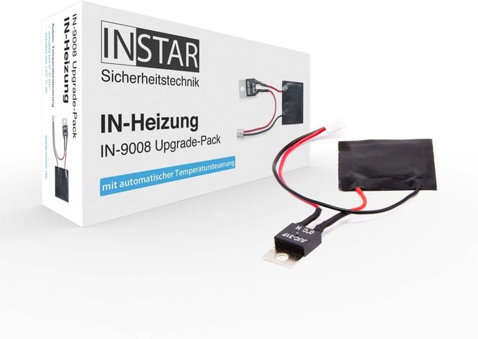 Verwarming voor IP-camera - Extra Verwarming - Automatische Temperatuurregeling - Upgrade Pack - Achteraf Te Monteren