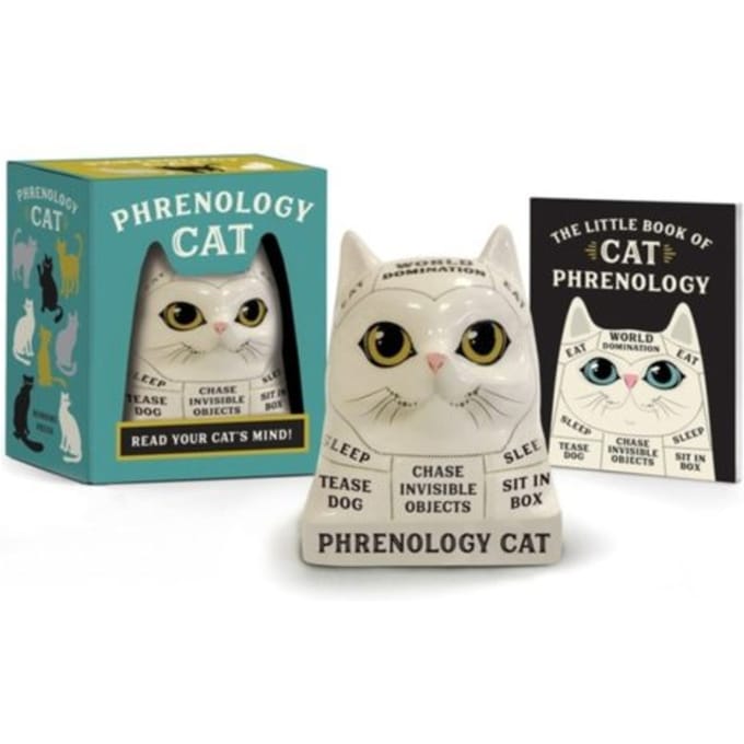 Phrenology Cat: Read Your Cat's Mind! - Rp Minis - Marlo Scrimizzi