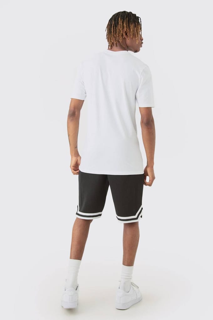 Tall 2 Pack Muscle Fit T-shirt | White | Size Medium