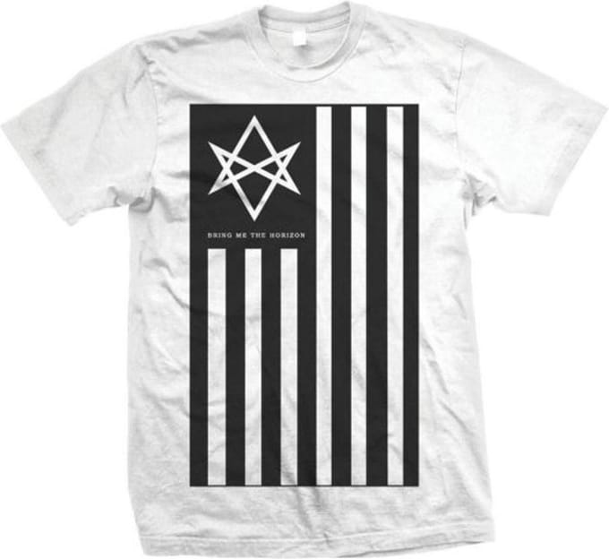 Bring Me The Horizon - Antivist Heren T-shirt - S - Wit