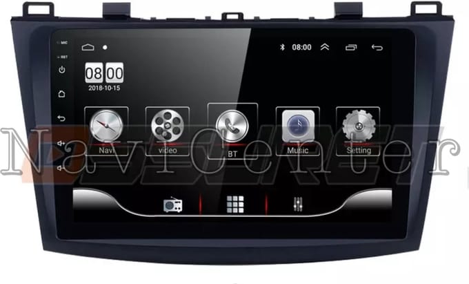CarPlay geschikt voor Mazda 3 2010-2013 Android navigatie en multimediasysteem autoradio wifi bluetooth usb 2+32GB