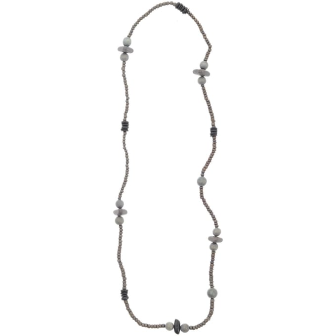 Behave – Bohemian kralenketting met clusters – Rustieke stijl