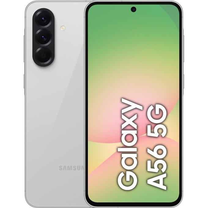 Samsung Galaxy A56 (A566) Smartphone 5G DS. 8/128 Go Gris Clair