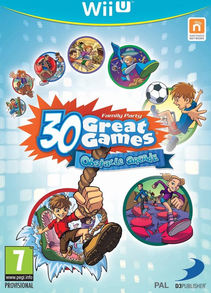 Family Party: 30 Great Games Obstacle Arcade Wii U