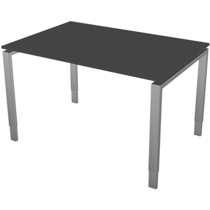 Kerkmann - Eettafel Beta - 120cm - antraciet - hoogte verstelbaar
