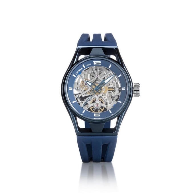 Locman - 0538B02S-BLBLSKSB - Polshorloge - Heren - Automatisch - Montecristo Skeleton