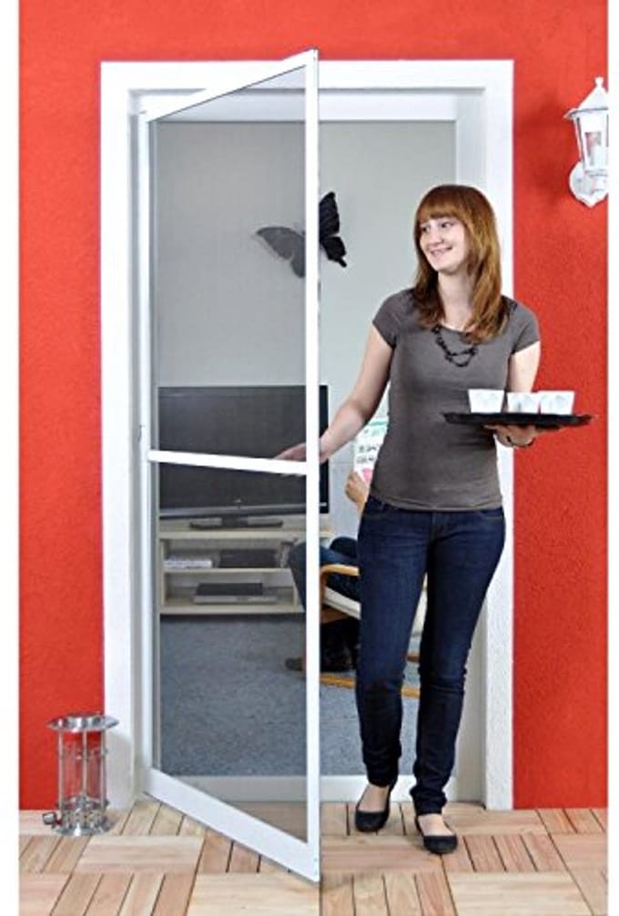 Slanke vliegenhor voor deur - Professionele insectenbescherming