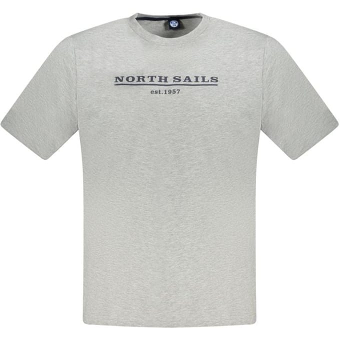 North Sails Grigio Katoen Heren T-Shirt