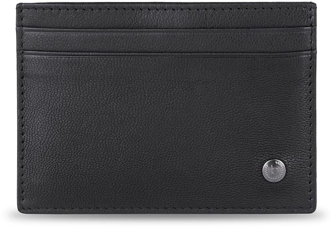 Bugatti Black Magic Kredietkaart etui RFID-bescherming Leer 10 cm - 4 Sleuven - schwarz