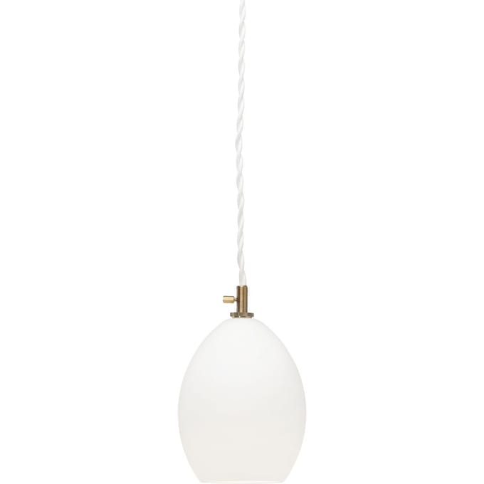 Northern Unika glas-hanglamp wit, small