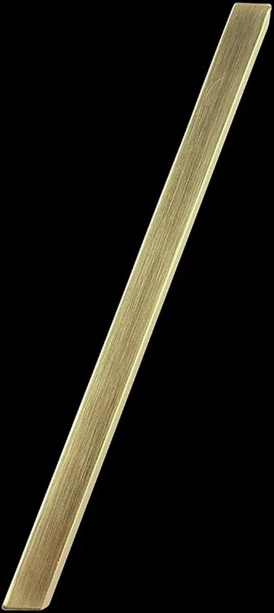 Huisnummer Goud 12,5 cm Backslash - Gouden Huisnummer - modern huisnummer 125 mm