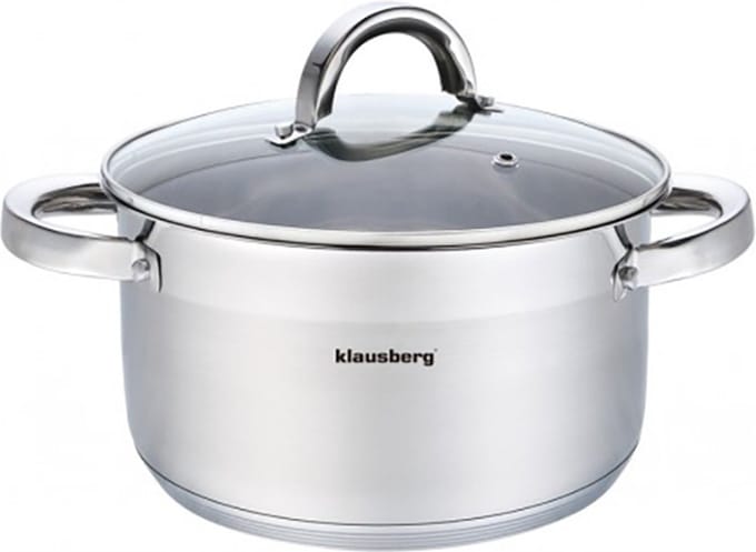 Kookpan met deksel – 4.6L – Ø22 cm - RVS - Inductie – alle warmtebronnen - koudgrepen
