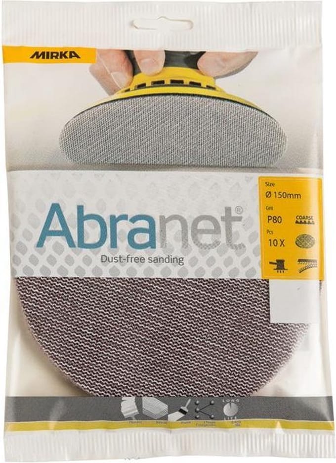MIRKA Abranet ECO Schuurschijven 150mm *KLEINVERPAKKING* - P240