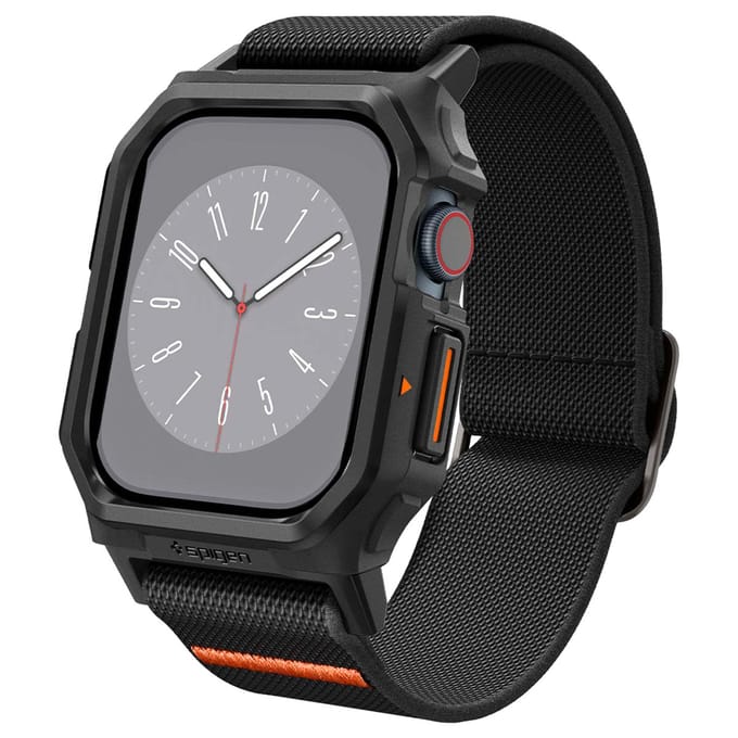Spigen Lite Fit Pro™ Case + Band voor de Apple Watch Series 10 / 11 - 46 mm - Matte Black