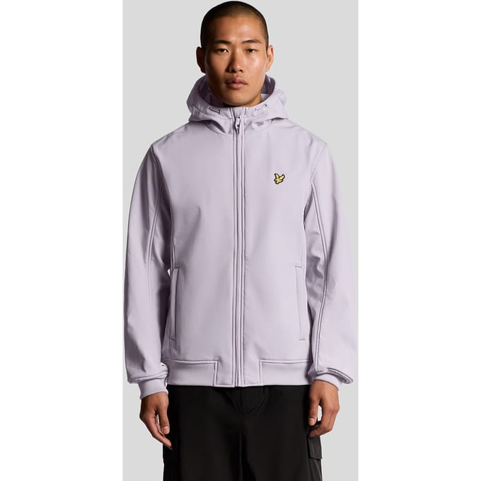 Lyle & Scott Fleece back softshell - ash lilac