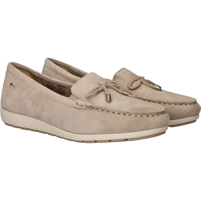 Tamaris Comfort Instappers - Dames - Beige - Maat:37