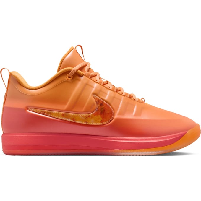 Nike Book 2 Sneakers Heren - Oranje - Maat 43 - Mesh/Synthetisch