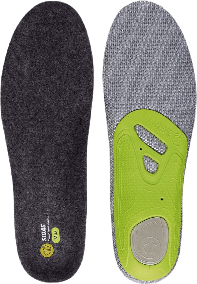 Sidas 3Feet Merino Mid inlegzolen voor skischoenen