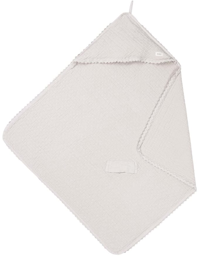 Koeka wikkeldeken lace Elba stone 100x100