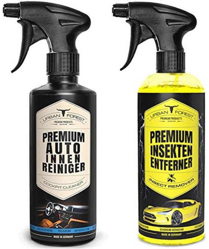 Auto interieurreiniger en insectenverwijderaar set - 2 x 500 ml voor optimaal onderhoud