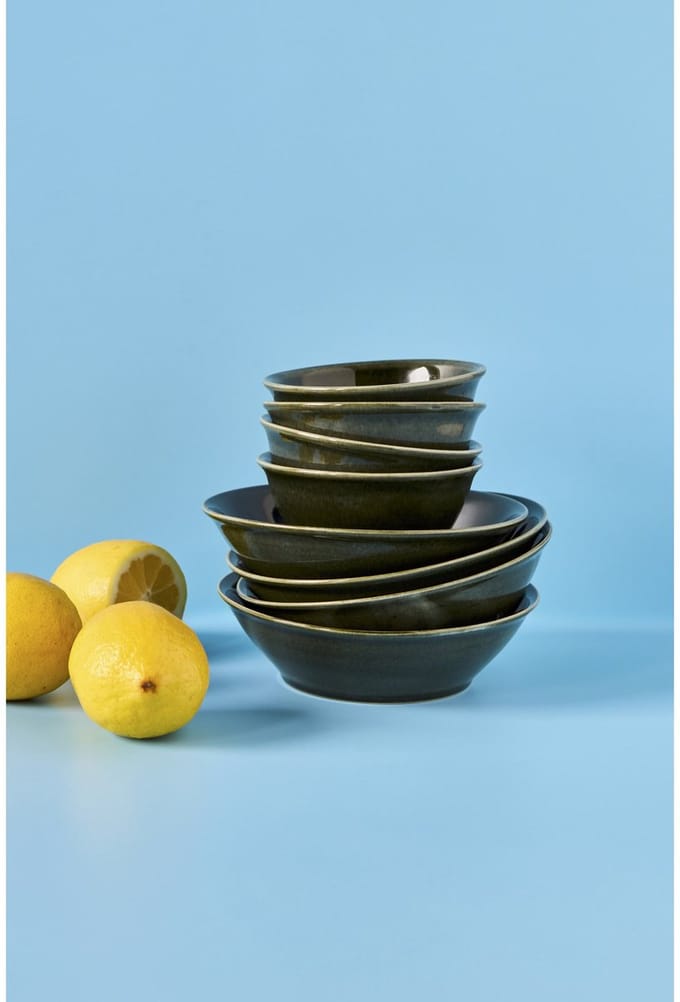 Nicolas Vahe Bowls Hala Groen 17cm - 4 stuks