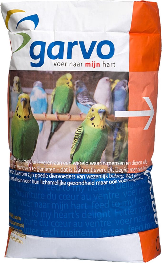Garvo - Parkiet extra 3828 - vogelvoer - 20kg