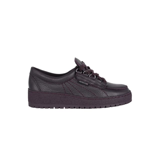 Mephisto Lady - dames veterschoen - Paars - maat 40 (EU) 6.5 (UK)